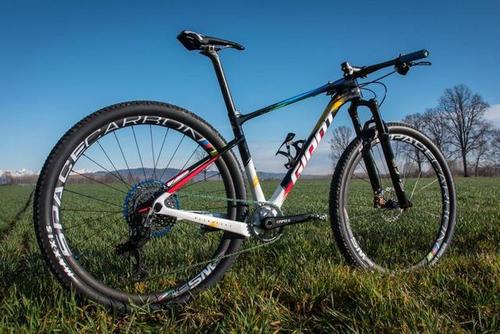 帅气定制涂装款山地车