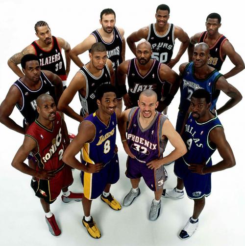 nba历年全明星全家福