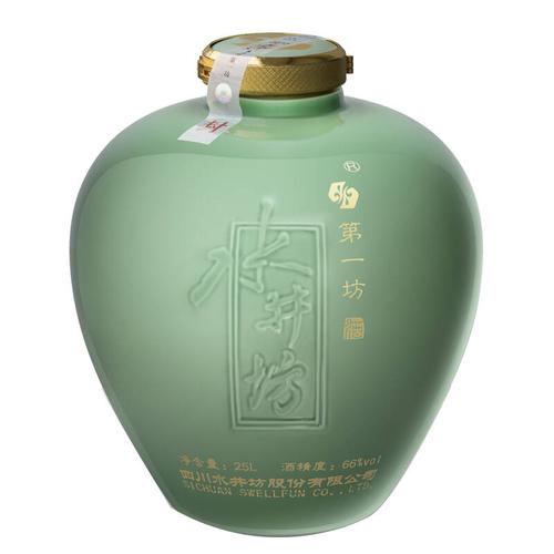 66度收藏级原浆 2014年窖池珍酿年份老酒 仿北宋中期景德镇影青瓷 25l