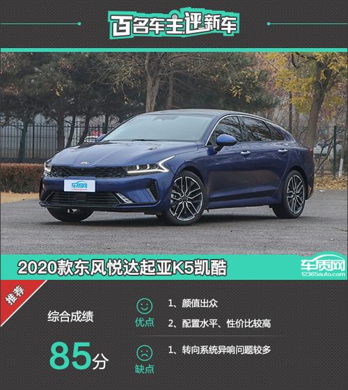 百名车主评新车:2020款东风悦达起亚k5凯酷