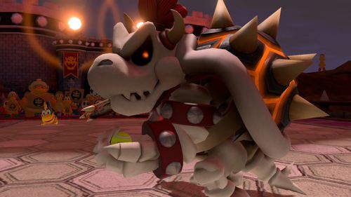 dry bowser announced as final dlc character for mario tennis