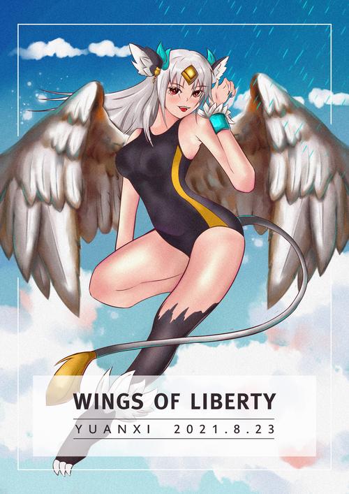 同人绘制鹰身女妖格里芬