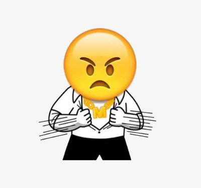 卡通表情包 心情不好生气