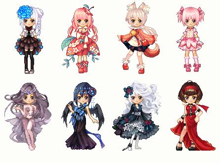 4399皮卡堂过家家冠服搭配图片库