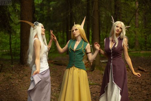 出镜 奥蕾莉亚·风行者:lady melamori 希尔瓦娜