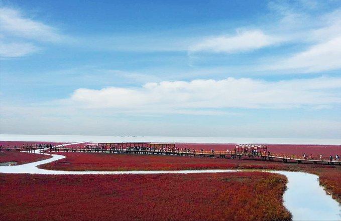 吉林-鲅鱼圈-红海滩