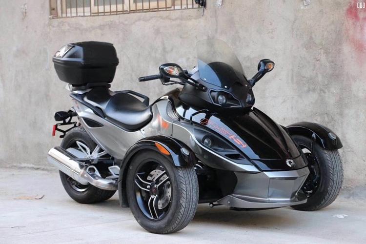 二手进口brp庞巴迪f3倒三轮摩托车沙滩越野大绵羊250cc巡航踏板车