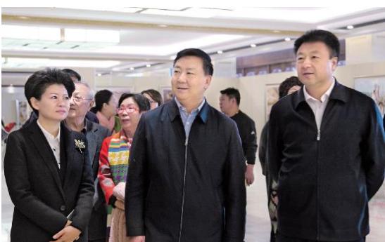 史万钧高世宏等出席开展仪式