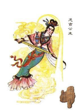 水之仙女,龙吉公主,是昆仑上崇高的仙女 身为纯仙人,所以不能离开昆仑