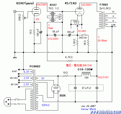 2a3单端鸡鸡可以直接换上45管子吗?