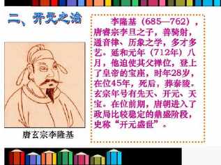 历史手抄报大唐盛世