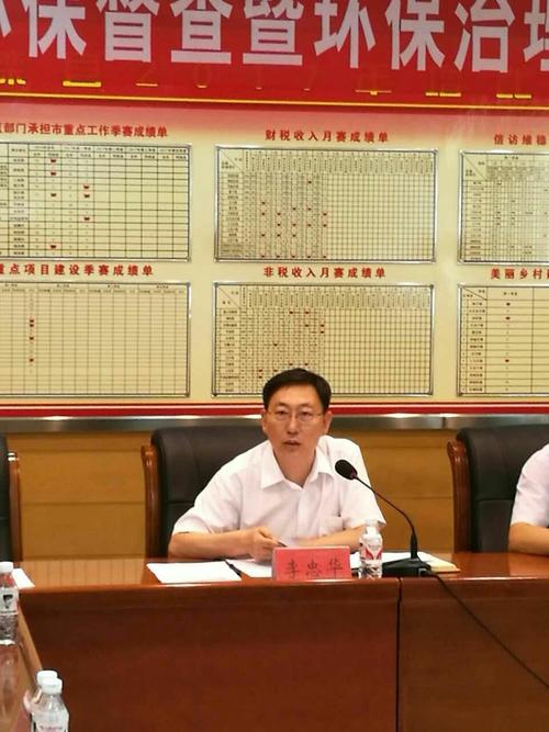 副县长李忠华传达了市会议精神,对我县百日攻坚行动进行了安排部署.