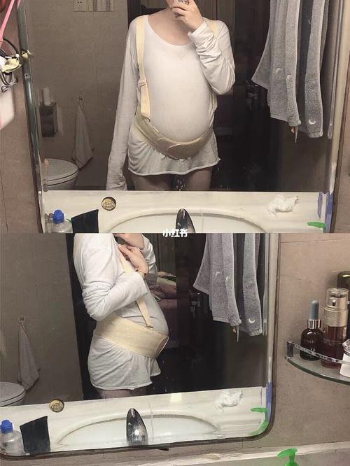 拖起孕期的大肚子,孕期托腹带真是帮了大忙_托腹带_孕期_怀孕_吸汗
