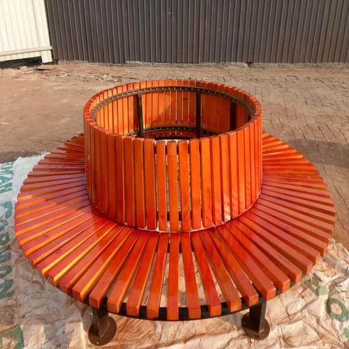 定制树围椅 防腐木公园围树坐凳 园林休闲坐凳围树椅 靠背椅.