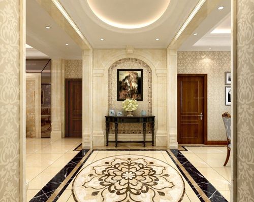 四居室欧式风格玄关入户花园