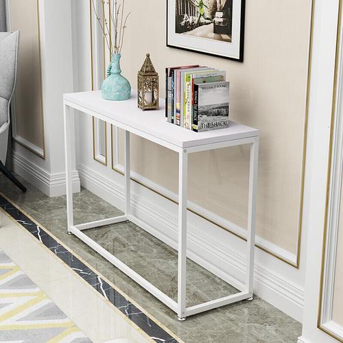 苏宁放心购堂屋条几柜玄关桌式现代简约铁艺条案长条桌厅玄关台玄关柜