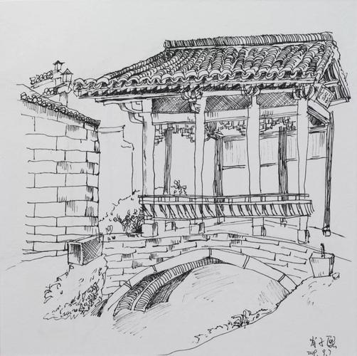 武汉小里画室2020届安徽屏山下乡写生优秀作品评选