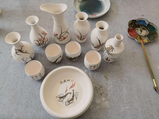 【醴陵艺术行——画瓷】 非物质文化遗产·醴陵釉下