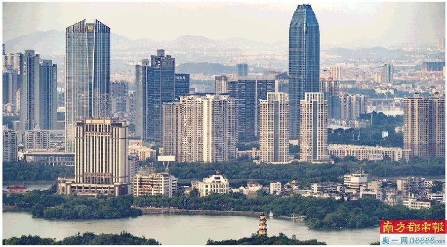 惠州城区高楼林立. 南都资料图
