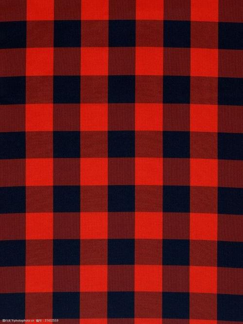 红黑格子布纹背景设计素材