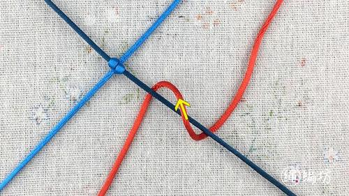 右斜卷结编法教程,斜卷结怎么编-中国结教程-编法图解