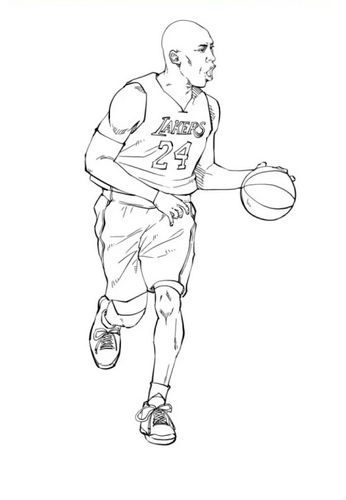 打篮球怎么画?