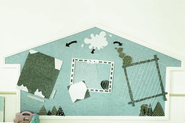 幼儿园环创主题墙边框装饰设计小清新_幼儿园环创_设计_小清新_教育