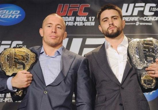 ufc154前瞻:次中量级冠军统一战 蜘蛛到场成亮点