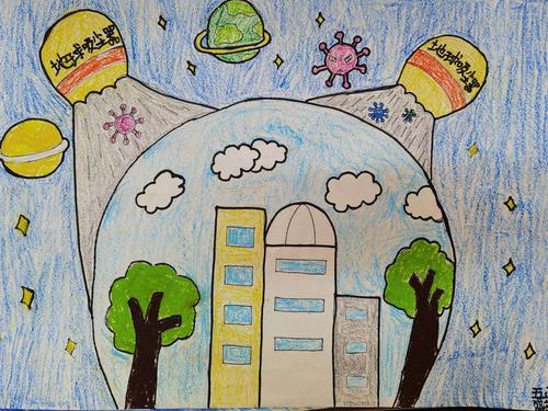 科学幻想画优秀作品展示