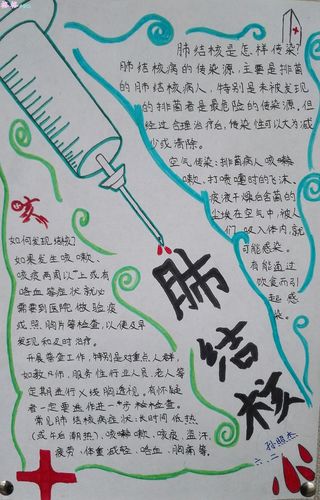 2020防结核手抄报图片展