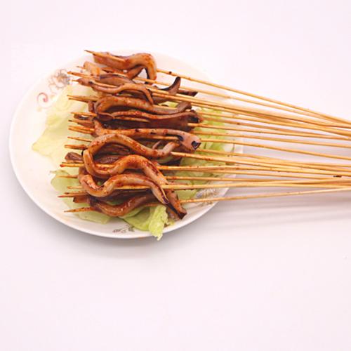 鱿鱼小把串串 香辣鱿鱼小小串 特色铁板烧麻辣火锅串串 100串/袋