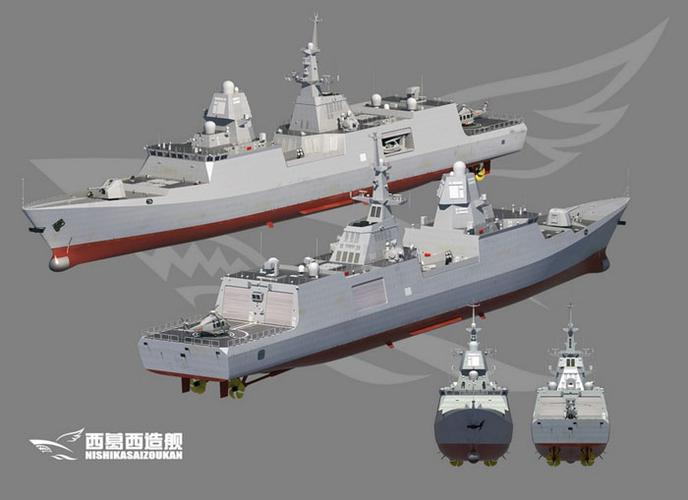 cg组图:中国神秘054b型导弹护卫舰曝光