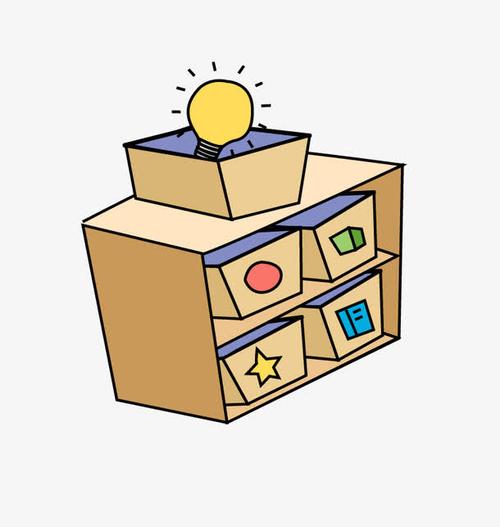 关键词 : 卡通,箱子,书柜,柜子,灯泡,矢量柜子