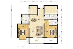 西安天琴湾户型图-房型图-平面图-吉屋网