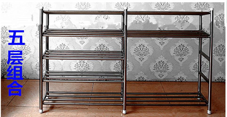 可定制鞋架不锈钢鞋柜金属多层组合收纳架阳台寝室经济型特价防尘