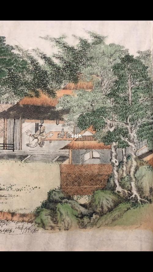 临《携琴访友图》_杭州自由行热门攻略_国画_文化_绘画