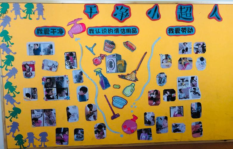实验幼儿园小三班主题课程《干净小超人》