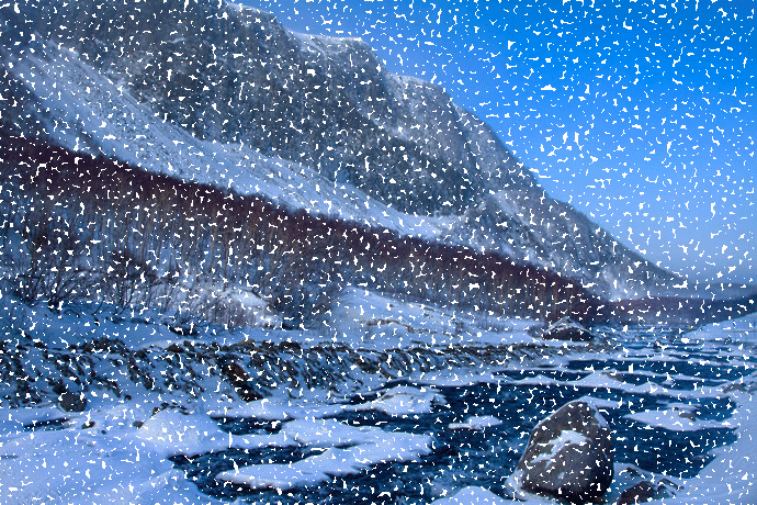 雪景图片动态图片