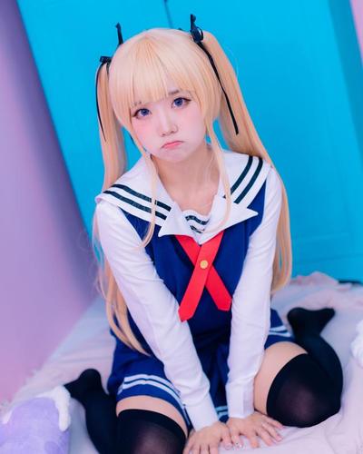 美图分享:cos少女(英梨梨)