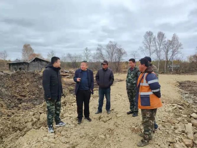 塔河县副县长郭宝福深入依西肯乡检查指导工作