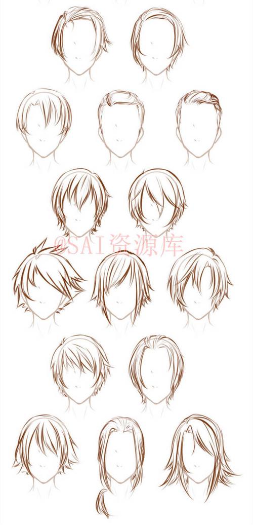 于2018-12-28 17:11:26漫画发型男生【有关绘画】点点同学咯同采自www