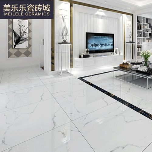 简约现代客厅卧室800x800爵士白雅士白全抛釉仿大理石地板砖瓷砖