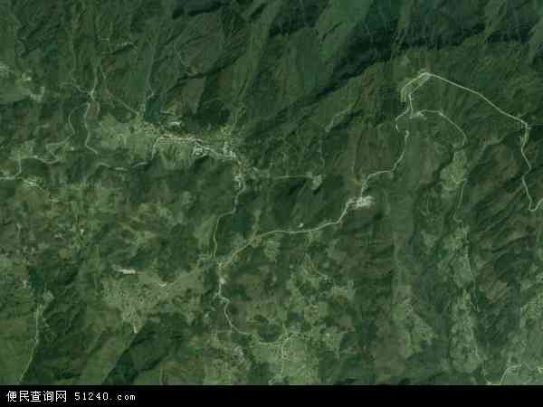 中国四川省宜宾市兴文县仙峰苗族乡地图(卫星地图)