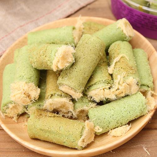 澳门手信特产零食*澳凼哈密瓜味 肉松蛋卷筒下午茶250g 1366 国产