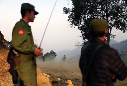 在缅甸北部山区,果敢同盟