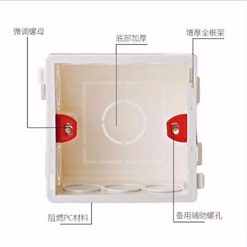 86型底盒可连体图片