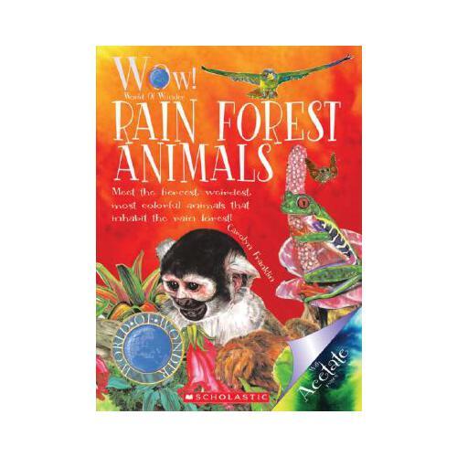 【预订】world of wonder rain forest animals
