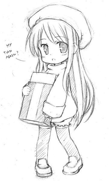 铅笔漫画人物画堆的一大堆