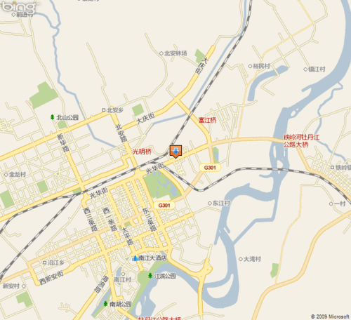 牡丹江市阳明区地图