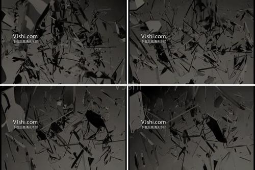 玻璃镜子碎裂慢镜头_720x480_高清视频素材下载(编号:359530)_酒吧vj